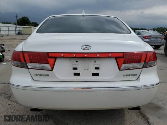 2009 Hyundai Azera Limited with VIN KMHFC46F59A343118, listed as a Copart auction lot 61096285 with 95,384 mi miles and Non repairable. Bid and sale history available at DreamBid. Image 6.