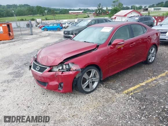 2012 Lexus IS 250 with VIN JTHBF5C27C5173148, listed as a IAAI auction lot 42497668 with 152,048 mi miles and . Bid and sale history available at DreamBid. Image 6.