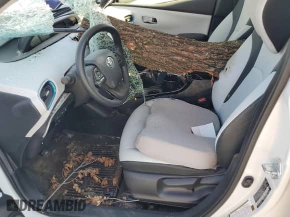 2021 Toyota Prius LE with VIN JTDL9MFU4M3023578, listed as a Copart auction lot 85115415 with Not provided miles and Salvage title. Bid and sale history available at DreamBid. Image 7.