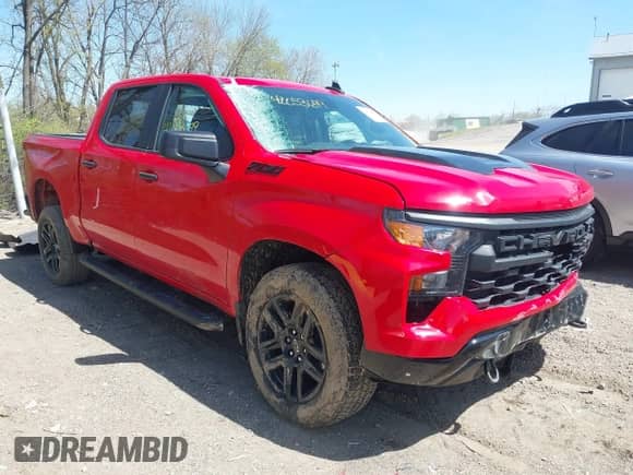 2024 Chevrolet Silverado 1500 Custom Trail Boss с VIN 3GCPDCEKXRG265421, выставлен на аукционе IAAI как лот 42053699 с пробегом 17 778 миль миль и . История ставок и продаж доступна на DreamBid. Изображение 1.
