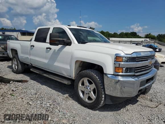 2017 Chevrolet Silverado 2500HD Work Truck with VIN 1GC1KUEG8HF199769, listed as a Copart auction lot 62151195 with 61,225 mi miles and Salvage title. Bid and sale history available at DreamBid. Image 4.