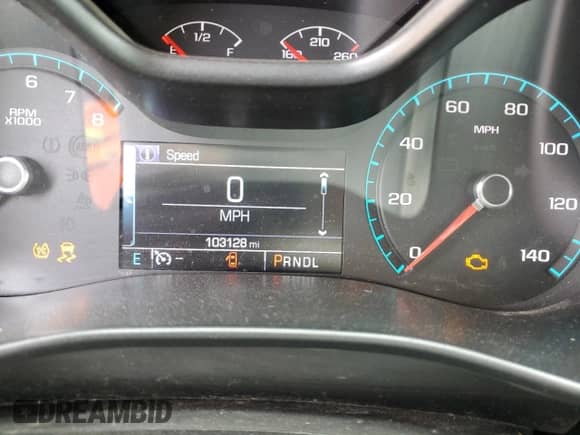 2017 Chevrolet Colorado 4WD ZR2 with VIN 1GCGTEENXH1330791, listed as a Copart auction lot 52808935 with 103,128 mi miles and Salvage title. Bid and sale history available at DreamBid. Image 9.