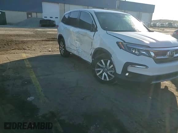 2019 Honda Pilot EX with VIN 5FNYF6H31KB048680, listed as a Copart auction lot 84944625 with 52,965 mi miles and Clean title. Bid and sale history available at DreamBid. Image 14.