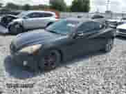 2010 Hyundai Genesis Coupe with VIN KMHHU6KH1AU025007, listed as a Copart auction lot 59543995 with 163,684 mi miles and Salvage title. Bid and sale history available at DreamBid. Image 1.