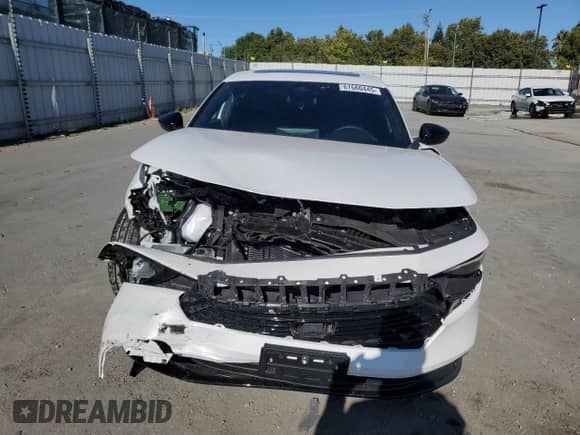 2025 Honda Accord Sport-L with VIN 1HGCY2F77SA033940, listed as a Copart auction lot 67660445 with Not provided miles and Salvage title. Bid and sale history available at DreamBid. Image 5.