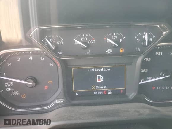 2021 GMC Sierra 1500 Elevation z VIN 1GTR9CEKXMZ163944, wystawiony jako Copart lot #70140455 z przebiegiem 81 884 mil mil oraz Szkoda całkowita • Salvage title. Historia ofert i sprzedaży dostępna na DreamBid. Obrazek 9.
