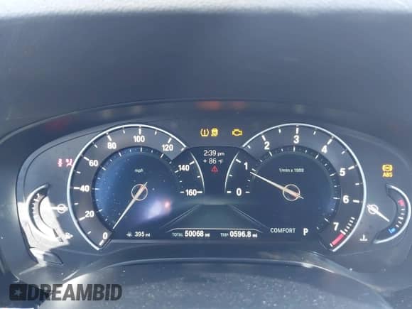 2018 BMW 5 Series 530i with VIN WBAJA5C59JWA57009, listed as a IAAI auction lot 43484251 with 50,068 mi miles and . Bid and sale history available at DreamBid. Image 7.