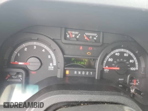 2013 Ford Econoline Cargo Commercial with VIN 1FTNE2EW8DDA74037, listed as a Copart auction lot 53726125 with 71,236 mi miles and Salvage title. Bid and sale history available at DreamBid. Image 9.