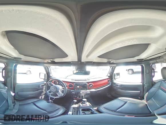 2022 Jeep Wrangler Unlimited Rubicon с VIN 1C4HJXFG1NW193437, выставлен на аукционе Copart как лот 57137365 с пробегом 56 732 миль миль и Списание • Salvage title. История ставок и продаж доступна на DreamBid. Изображение 15.