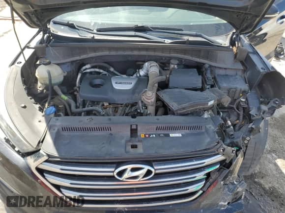2018 Hyundai Tucson Value with VIN KM8J33A27JU745640, listed as a Copart auction lot 71830205 with 118,965 mi miles and Salvage title. Bid and sale history available at DreamBid. Image 12.