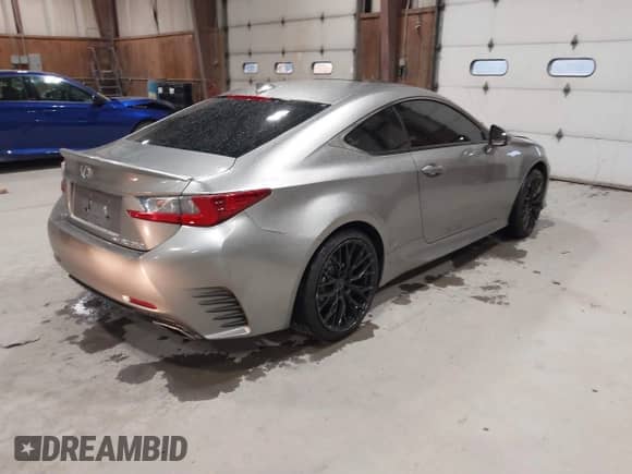 2015 Lexus RC 350 F Sport with VIN JTHSE5BC9F5005352, listed as a IAAI auction lot 43405607 with 47,724 mi miles and . Bid and sale history available at DreamBid. Image 4.