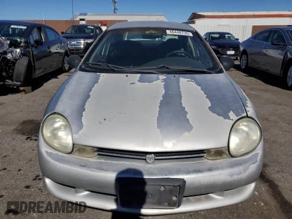 2000 Dodge Neon Highline с VIN 1B3ES46C1YD843672, выставлен на аукционе Copart как лот 46448735 с пробегом 102 574 миль миль и Чистый • Clean title. История ставок и продаж доступна на DreamBid. Изображение 5.