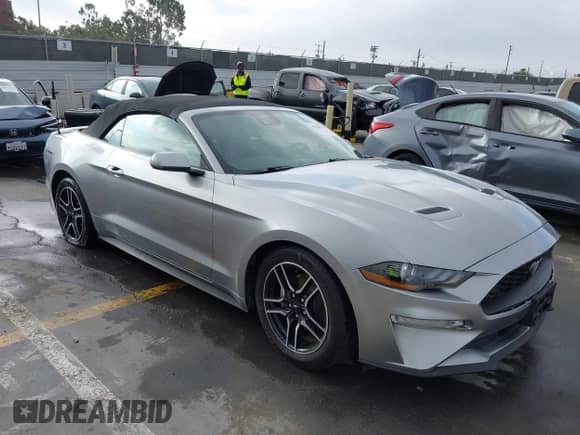 2021 Ford Mustang EcoBoost с VIN 1FATP8UH7M5115605, выставлен на аукционе IAAI как лот 42386214 с пробегом 54 584 миль миль и . История ставок и продаж доступна на DreamBid. Изображение 1.