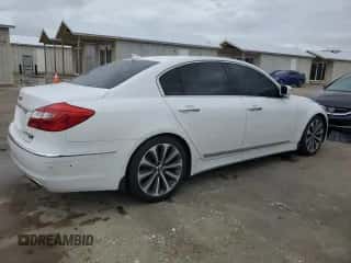 2013 Hyundai Genesis R-Spec z VIN KMHGC4DHXDU245721, wystawiony jako Copart lot #74186514 z przebiegiem Nie podano mil oraz Szkoda całkowita • Salvage title. Historia ofert i sprzedaży dostępna na DreamBid. Obrazek 3.