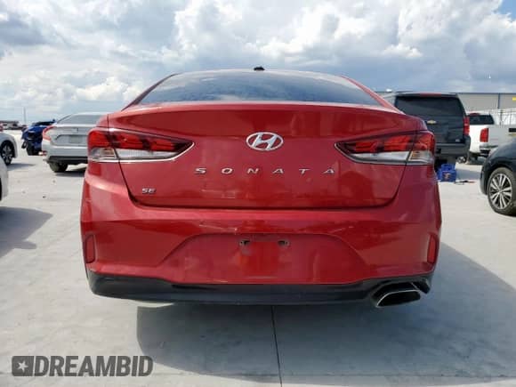 2018 Hyundai Sonata SE with VIN 5NPE24AF3JH622736, listed as a Copart auction lot 84886385 with 86,596 mi miles and Clean title. Bid and sale history available at DreamBid. Image 6.