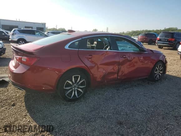 2022 Chevrolet Malibu RS с VIN 1G1ZG5STXNF109070, выставлен на аукционе Copart как лот 71642485 с пробегом 83 675 миль миль и Списание • Salvage title. История ставок и продаж доступна на DreamBid. Изображение 3.