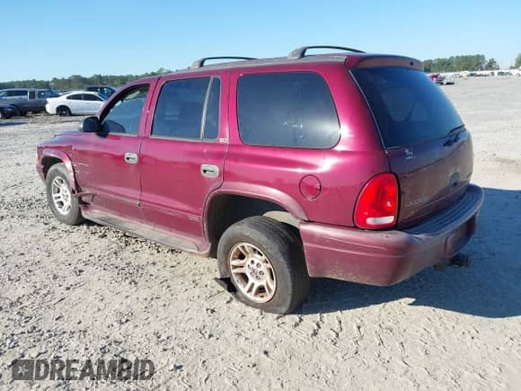 2002 Dodge Durango with VIN 1B8HR48NX2F117919, listed as a IAAI auction lot 43440917 with 193,051 mi miles and . Bid and sale history available at DreamBid. Image 3.