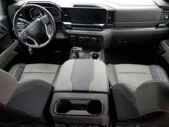 2023 Chevrolet Silverado 1500 ZR2 with VIN 3GCUDHEL7PG251546, listed as a Copart auction lot 43132775 with 22,322 mi miles and Salvage title. Bid and sale history available at DreamBid. Image 8.