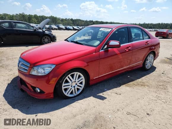 2009 Mercedes-Benz C 300 Sport z VIN WDDGF81X89F241215, wystawiony jako Copart lot #81483535 z przebiegiem 98 579 mil mil oraz Szkoda całkowita • Salvage title. Historia ofert i sprzedaży dostępna na DreamBid. Obrazek 1.