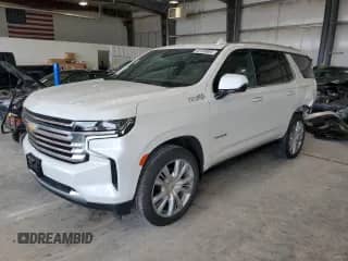 2023 Chevrolet Tahoe High Country с VIN 1GNSKTKL3PR479314, выставлен на аукционе Copart как лот 63100005 с пробегом 40 747 миль миль и Списание • Salvage title. История ставок и продаж доступна на DreamBid. Изображение 1.