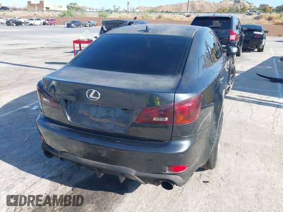 2007 Lexus IS 250 with VIN JTHBK262572045813, listed as a IAAI auction lot 43198768 with Not provided miles and . Bid and sale history available at DreamBid. Image 4.