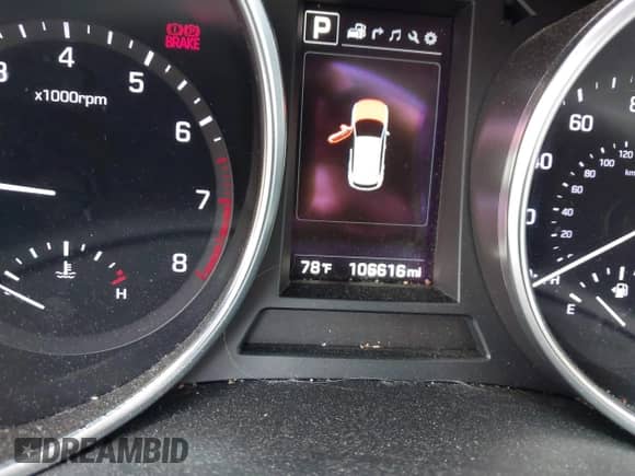 2018 Hyundai Santa Fe Ultimate with VIN 5XYZW4LA4JG527567, listed as a IAAI auction lot 42108160 with 106,616 mi miles and . Bid and sale history available at DreamBid. Image 16.