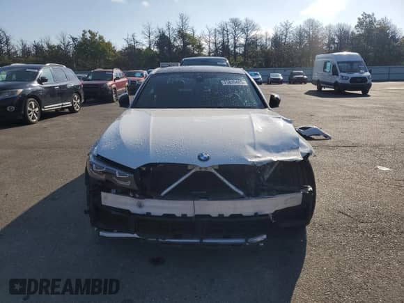 2022 BMW 3 Series M340i xDrive with VIN 3MW5U9J01N8C63539, listed as a Copart auction lot 71839485 with 29,319 mi miles and Salvage title. Bid and sale history available at DreamBid. Image 5.
