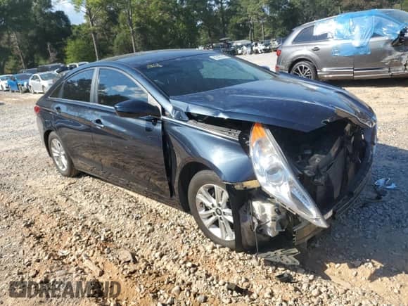 2013 Hyundai Sonata GLS with VIN 5NPEB4AC4DH716294, listed as a Copart auction lot 82487315 with 111,405 mi miles and Salvage title. Bid and sale history available at DreamBid. Image 4.