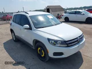 2017 Volkswagen Tiguan S with VIN WVGAV7AXXHK040124, listed as a IAAI auction lot 42681928 with 120,364 mi miles and . Bid and sale history available at DreamBid. Image 1.