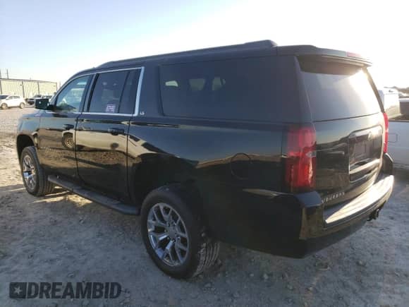 2015 Chevrolet Suburban LS z VIN 1GNSCHEC9FR585125, wystawiony jako Copart lot #89390825 z przebiegiem 104 180 mil mil oraz Czysty tytuł • Clean title. Historia ofert i sprzedaży dostępna na DreamBid. Obrazek 2.