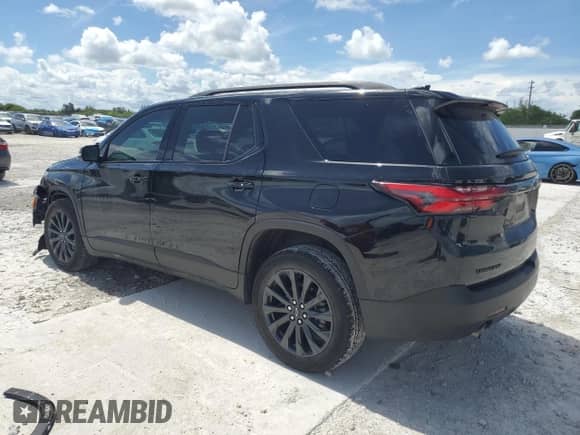 2023 Chevrolet Traverse RS z VIN 1GNERJKW0PJ204733, wystawiony jako Copart lot #60639245 z przebiegiem 44 345 mil mil oraz Nie do naprawy • Non repairable. Historia ofert i sprzedaży dostępna na DreamBid. Obrazek 2.