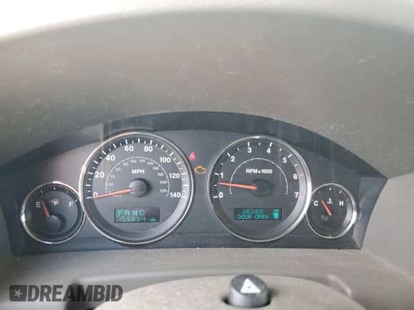 2007 Jeep Commander Limited with VIN 1J8HG58P17C672566, listed as a Copart auction lot 56271385 with 155,854 mi miles and Clean title. Bid and sale history available at DreamBid. Image 9.