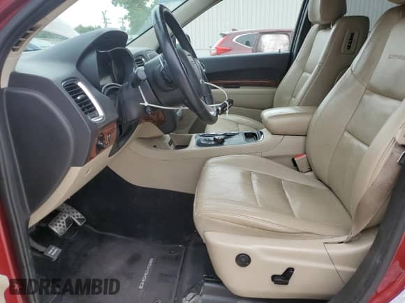 2014 Dodge Durango Citadel with VIN 1C4RDHEG1EC390080, listed as a Copart auction lot 59801605 with 148,878 mi miles and Salvage title. Bid and sale history available at DreamBid. Image 7.