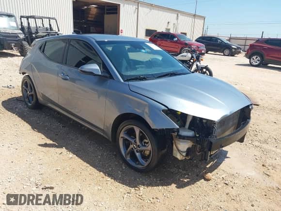 2019 Hyundai Veloster 2.0 with VIN KMHTG6AF9KU018597, listed as a IAAI auction lot 42553253 with 132,798 mi miles and . Bid and sale history available at DreamBid. Image 1.