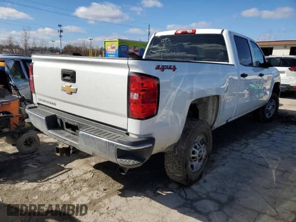 2019 Chevrolet Silverado 2500HD Work Truck z VIN 1GC1KREG7KF215142, wystawiony jako Copart lot #47896565 z przebiegiem Nie podano mil oraz Nie do naprawy • Non repairable. Historia ofert i sprzedaży dostępna na DreamBid. Obrazek 3.