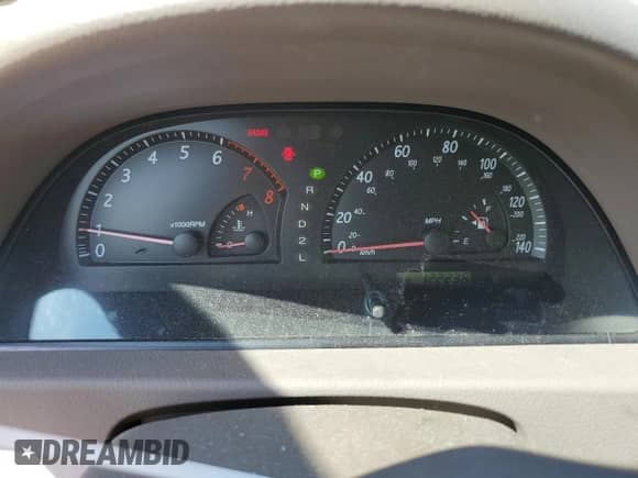 2003 Toyota Camry XLE z VIN 4T1BE32K43U726981, wystawiony jako Copart lot #80194055 z przebiegiem 122 236 mil mil oraz Szkoda całkowita • Salvage title. Historia ofert i sprzedaży dostępna na DreamBid. Obrazek 9.