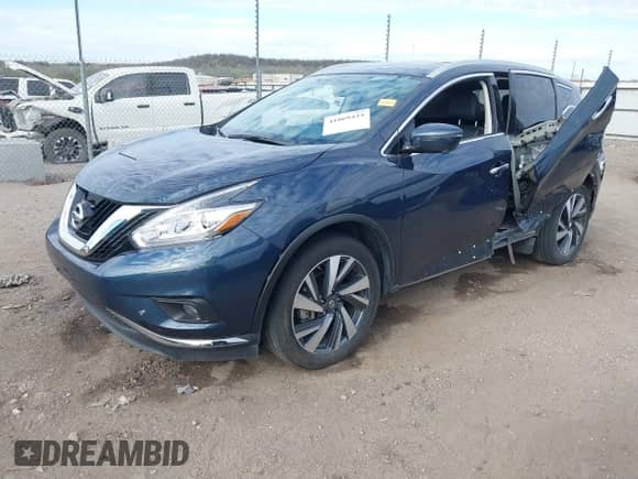 2018 Nissan Murano SL z VIN 5N1AZ2MH8JN191043, wystawiony jako IAAI lot #41869424 z przebiegiem 27 288 mil mil oraz . Historia ofert i sprzedaży dostępna na DreamBid. Obrazek 2.