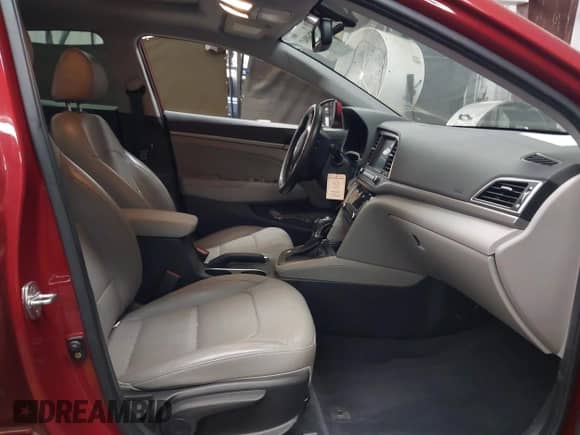 2017 Hyundai Elantra Value Edition with VIN KMHD84LFXHU284061, listed as a IAAI auction lot 42760947 with 112,652 mi miles and . Bid and sale history available at DreamBid. Image 5.