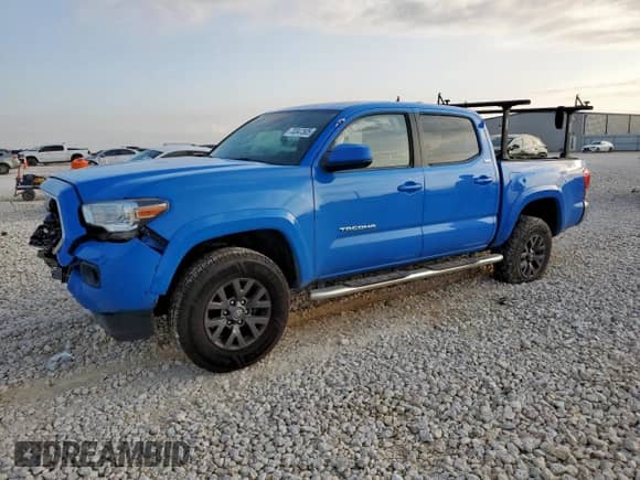 2020 Toyota Tacoma SR5 with VIN 5TFAZ5CN9LX088203, listed as a Copart auction lot 70347505 with 90,758 mi miles and Salvage title. Bid and sale history available at DreamBid. Image 1.