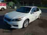 2014 Honda Accord EX z VIN 1HGCR2F76EA089739, wystawiony jako IAAI lot #43246963 z przebiegiem 117 398 mil mil oraz . Historia ofert i sprzedaży dostępna na DreamBid. Obrazek 2.