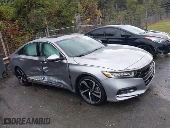 2020 Honda Accord Sport with VIN 1HGCV2F3XLA030229, listed as a IAAI auction lot 43283605 with 30,981 mi miles and . Bid and sale history available at DreamBid. Image 13.
