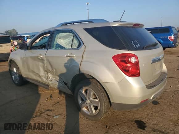 2015 Chevrolet Equinox LTZ with VIN 2GNALDEK4F6309541, listed as a Copart auction lot 80736395 with 107,567 mi miles and Clean title. Bid and sale history available at DreamBid. Image 2.