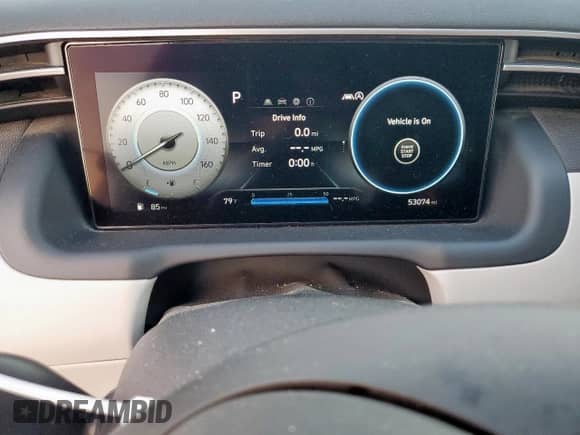 2022 Hyundai Tucson SEL z VIN 5NMJF3AE8NH092139, wystawiony jako Copart lot #62867775 z przebiegiem 53 074 mil mil oraz Czysty tytuł • Clean title. Historia ofert i sprzedaży dostępna na DreamBid. Obrazek 9.