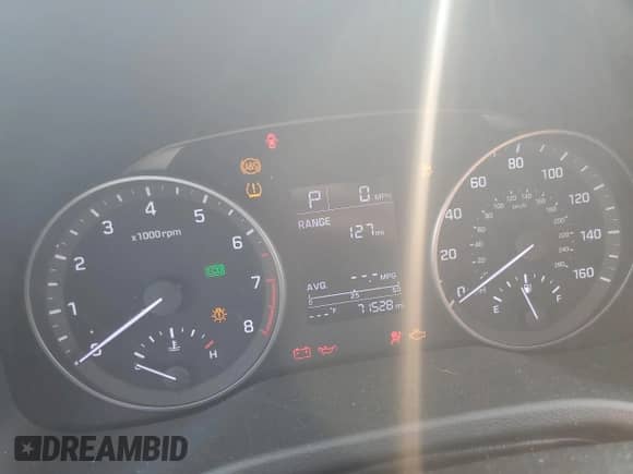 2017 Hyundai Elantra Limited z VIN 5NPD84LF2HH204041, wystawiony jako Copart lot #69931415 z przebiegiem 71 528 mil mil oraz Szkoda całkowita • Salvage title. Historia ofert i sprzedaży dostępna na DreamBid. Obrazek 9.