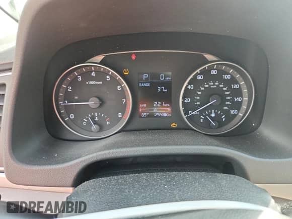 2017 Hyundai Elantra SE with VIN KMHD74LF3HU115180, listed as a Copart auction lot 85322745 with 125,598 mi miles and Salvage title. Bid and sale history available at DreamBid. Image 9.