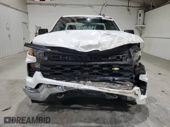 2024 Chevrolet Silverado 1500 Work Truck z VIN 3GCNAAED7RG396554, wystawiony jako Copart lot #84644565 z przebiegiem 12 772 mil mil oraz Czysty tytuł • Clean title. Historia ofert i sprzedaży dostępna na DreamBid. Obrazek 5.