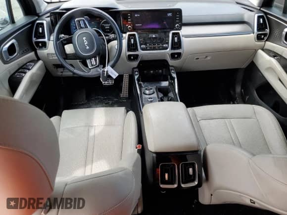 2022 Kia Sorento SX Prestige with VIN KNDRMDLH6N5088261, listed as a Copart auction lot 67133025 with 57,902 mi miles and Salvage title. Bid and sale history available at DreamBid. Image 8.