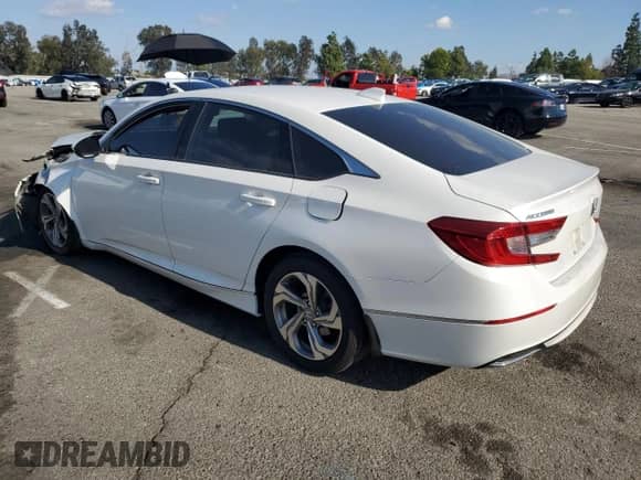 2019 Honda Accord EX-L с VIN 1HGCV1F55KA144942, выставлен на аукционе Copart как лот 86603285 с пробегом 126 740 миль миль и Списание • Salvage title. История ставок и продаж доступна на DreamBid. Изображение 2.