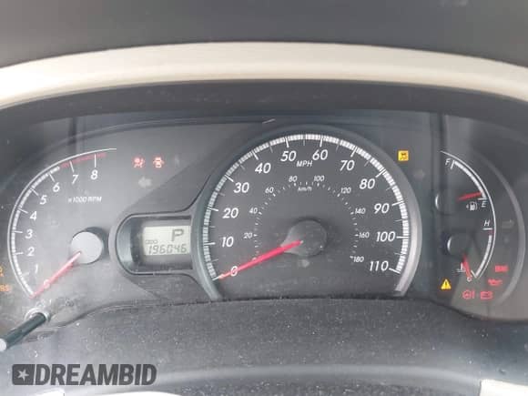 2012 Toyota Sienna LE AAS with VIN 5TDKK3DCXCS257757, listed as a IAAI auction lot 42850535 with 196,046 mi miles and . Bid and sale history available at DreamBid. Image 7.
