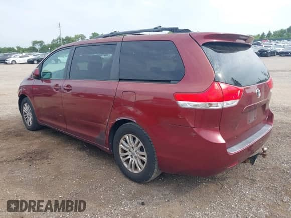 2012 Toyota Sienna XLE AAS with VIN 5TDYK3DC6CS255241, listed as a IAAI auction lot 42816994 with 173,913 mi miles and . Bid and sale history available at DreamBid. Image 3.